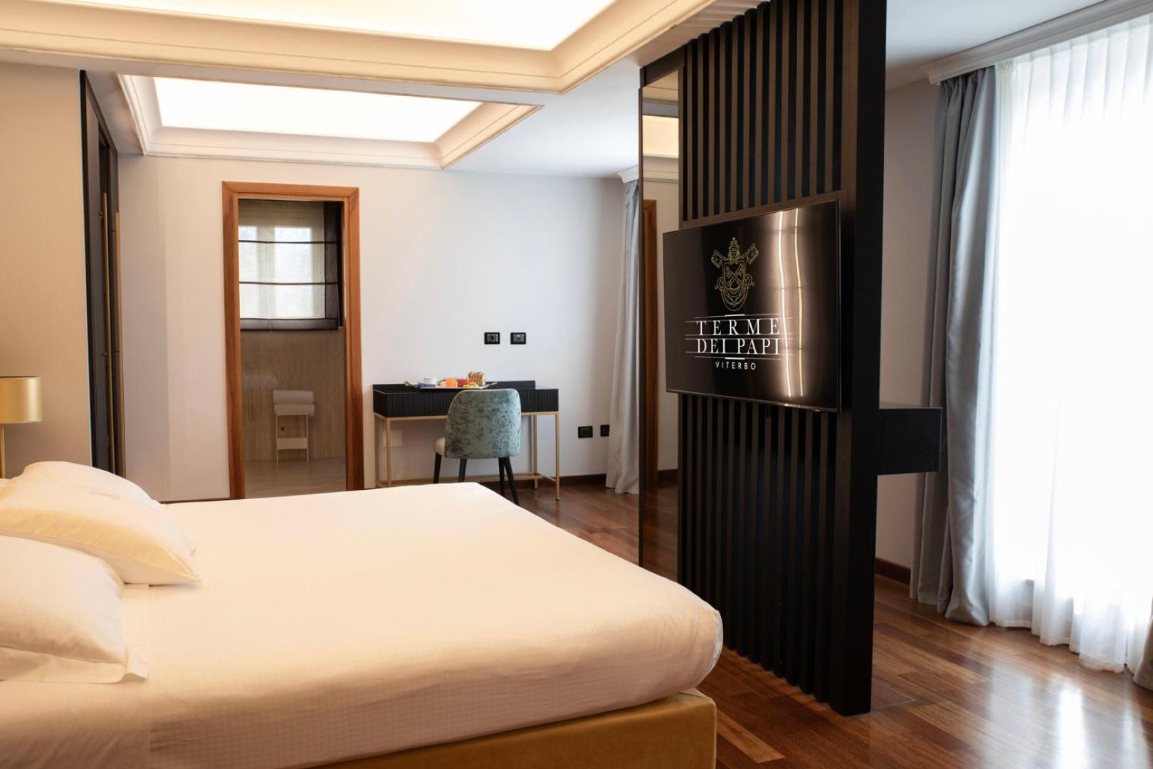 Hotel Niccolo' V - Terme Dei Papi Viterbe Extérieur photo