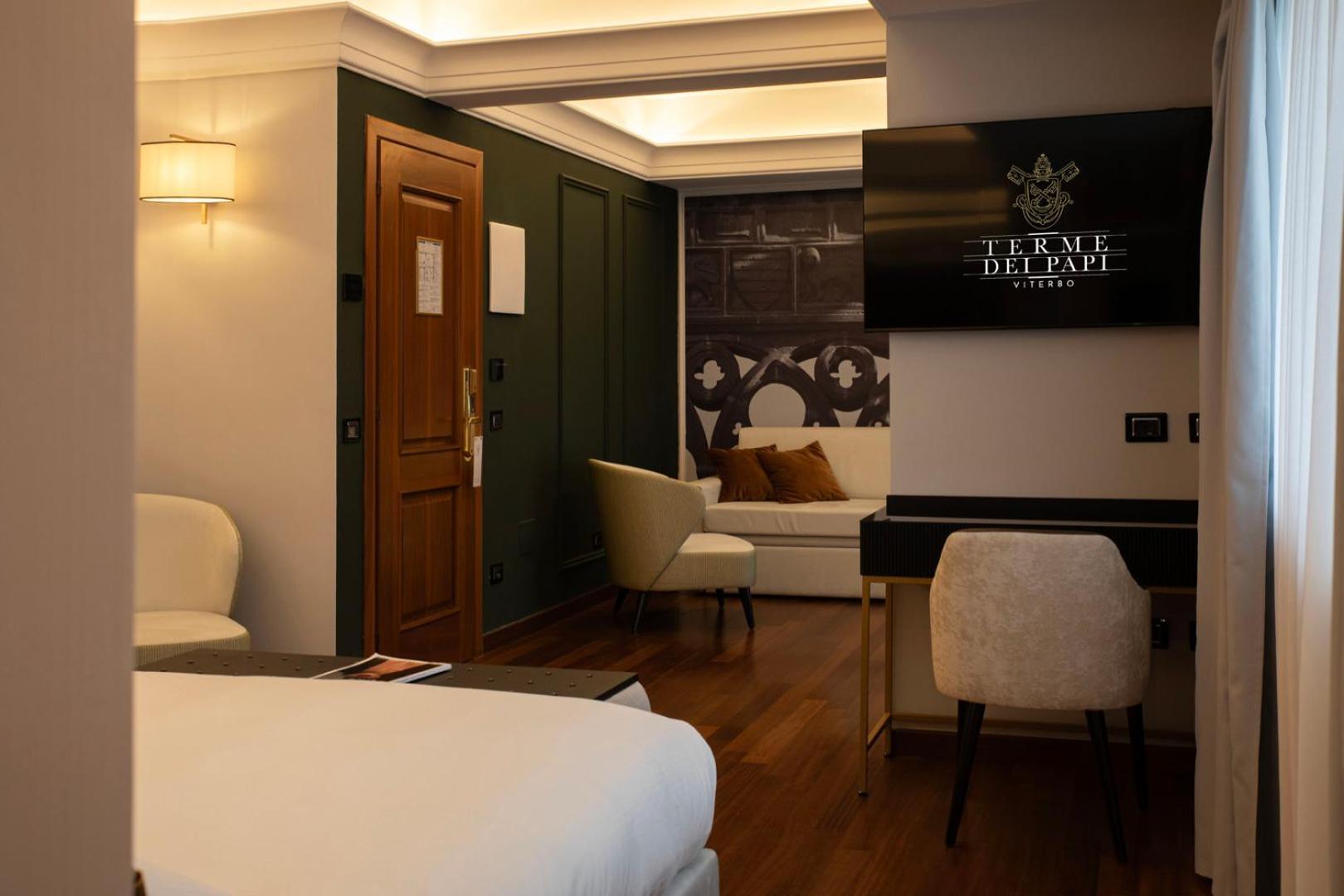 Hotel Niccolo' V - Terme Dei Papi Viterbe Extérieur photo